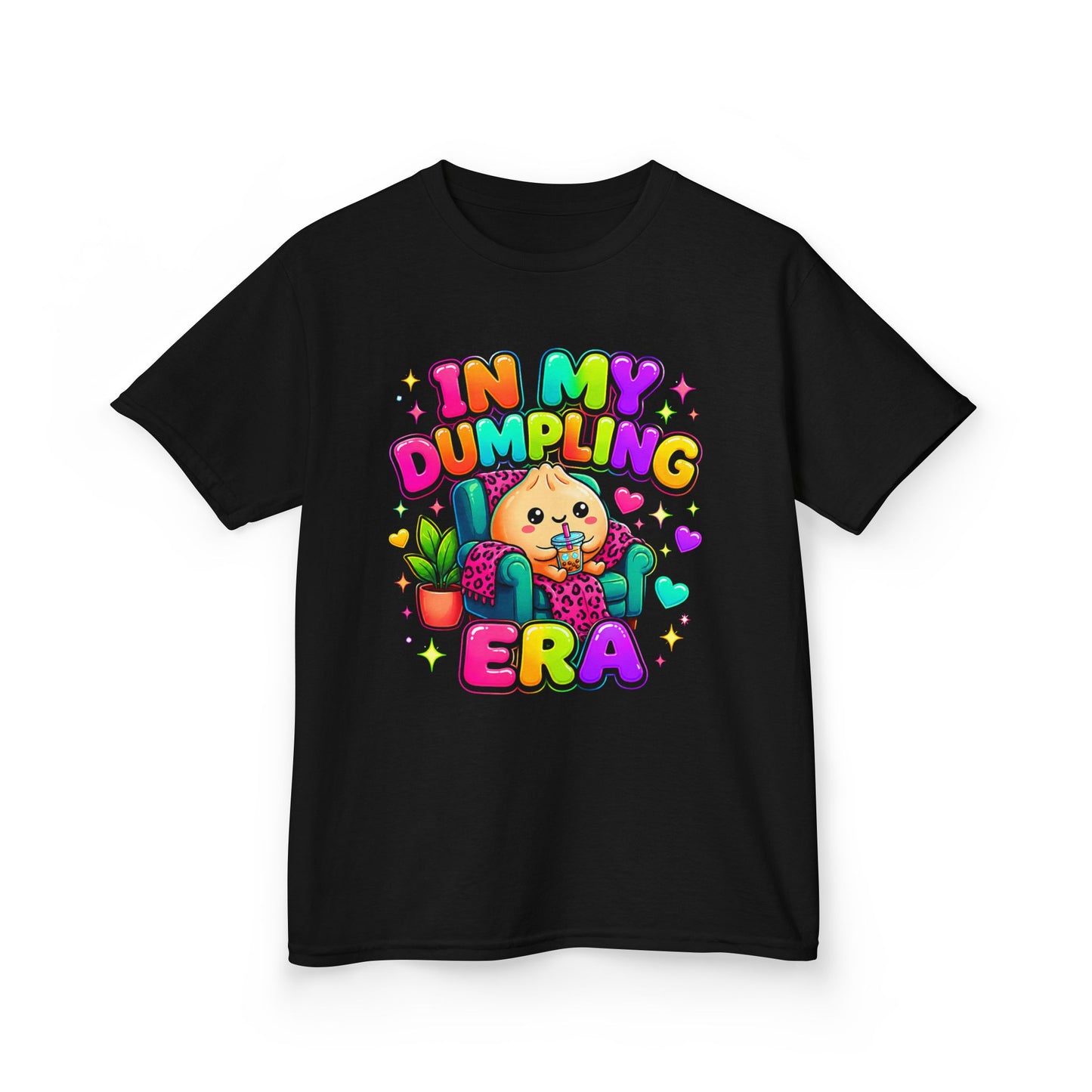 Kids Tee — "In My Dumpling Era" Cute Kawaii Dumpling Shirt