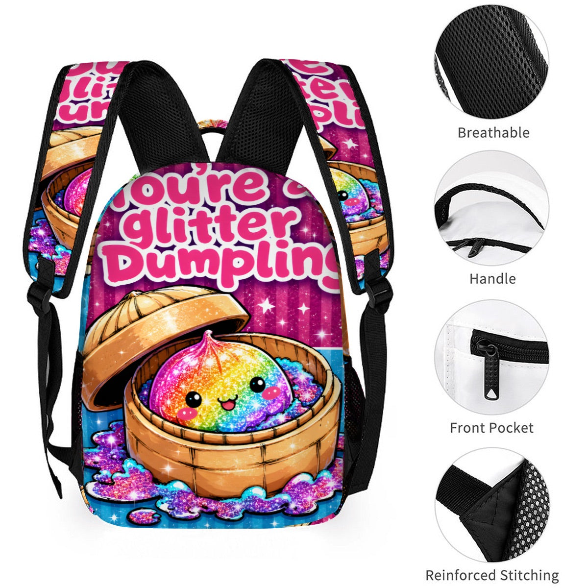 Large Twill Cloth Backpack Image00005