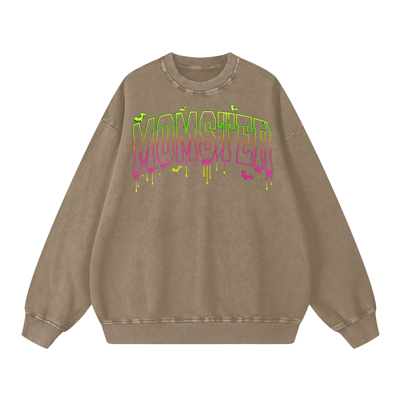 Momster Oversized Sweatshirt - Halloween Sweater - Halloween Costumes - Gifts for Mom- Funny Sweatshirt
