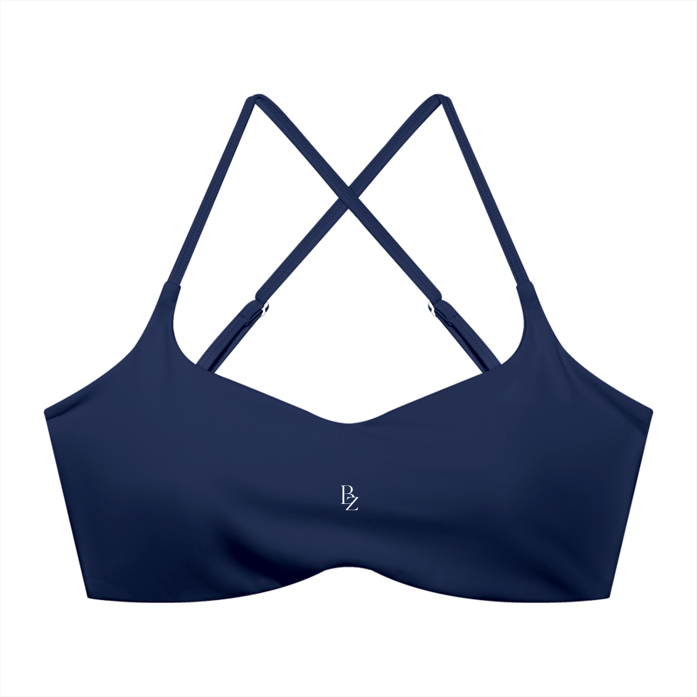 Women’s Cropped Sports Bra – Fitted Workout & Gym Top