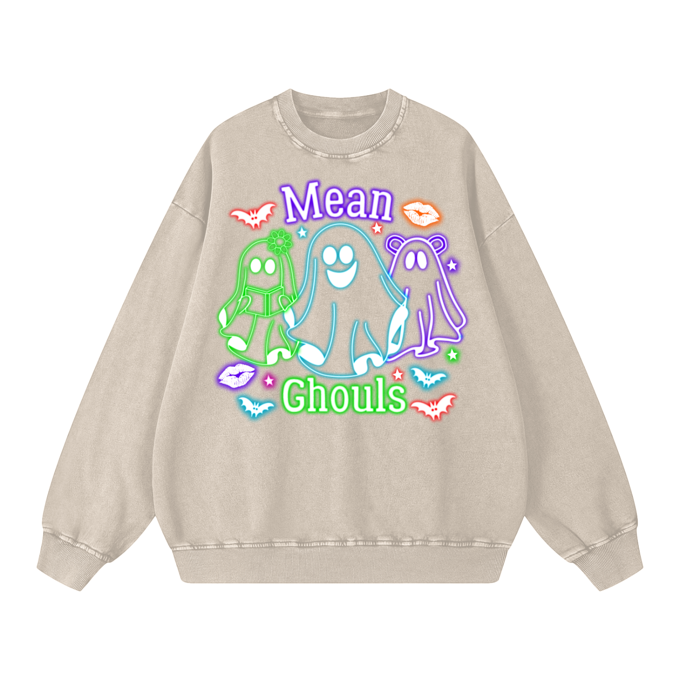 MeanGhouls,Halloweensweater,oversizedsweatshirt