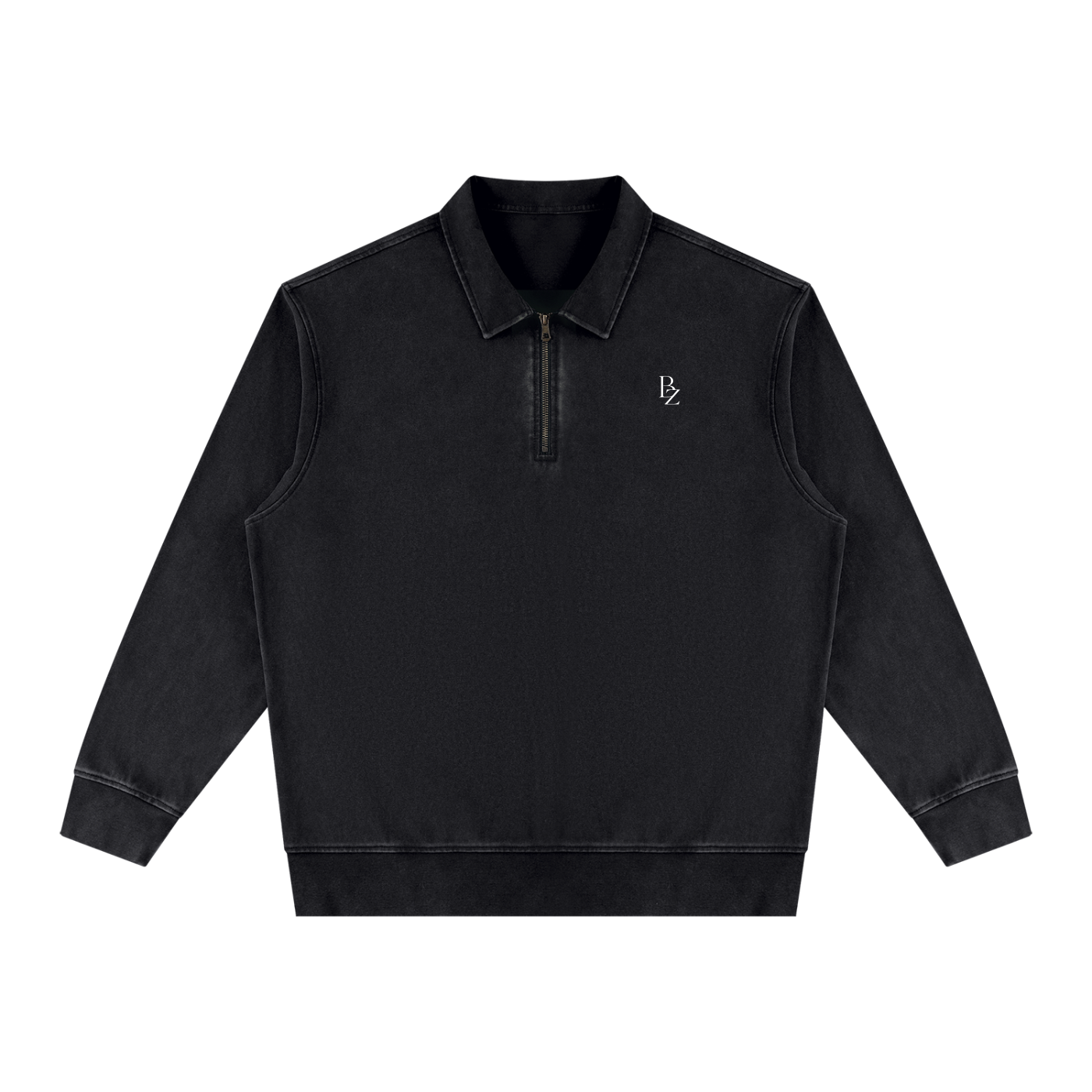 Unisex Vintage Wash Quarter-Zip Sweatshirt