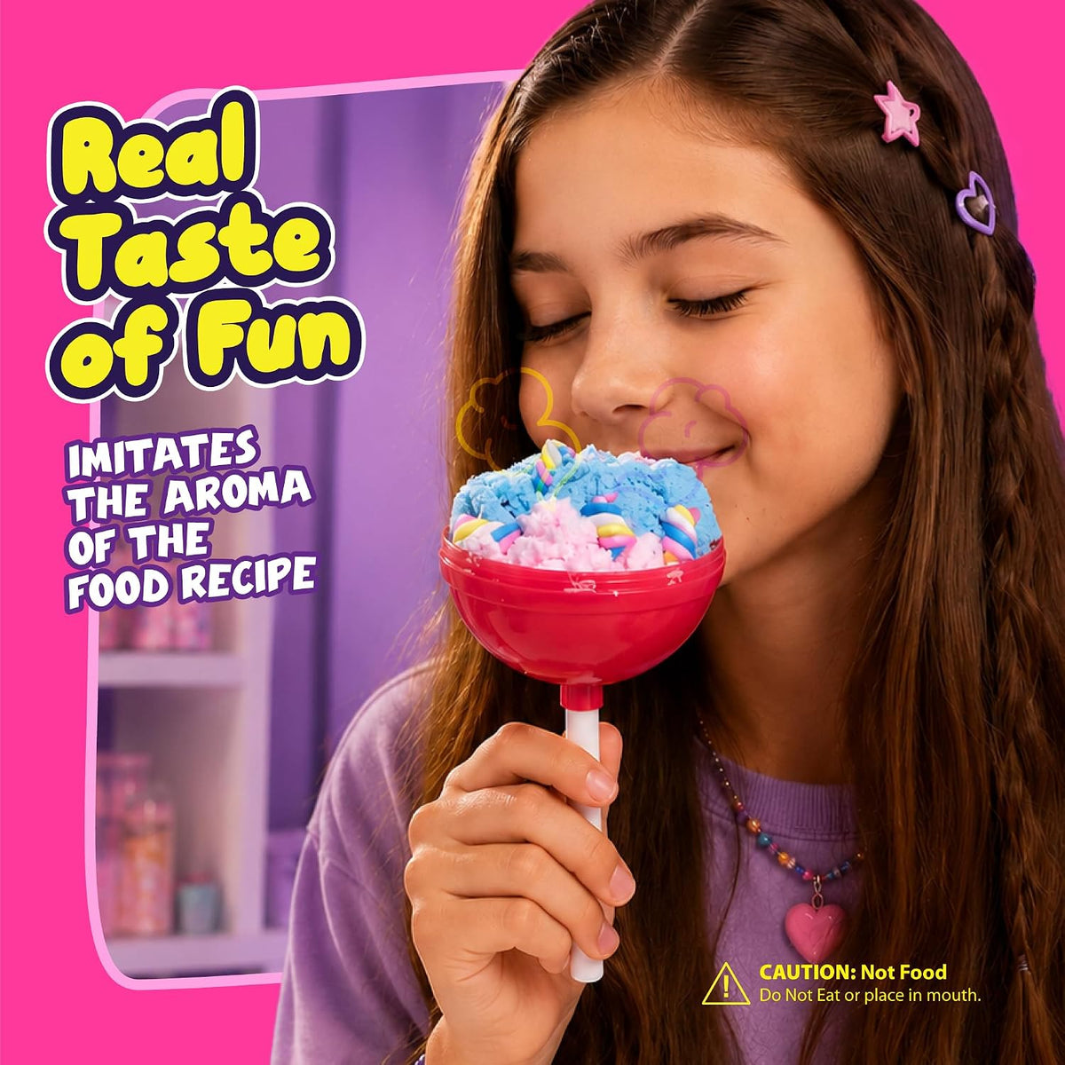 Slime Kit Surprise Toy for Kids, Mystery Food Slime Toys for Girls Ages 6-8