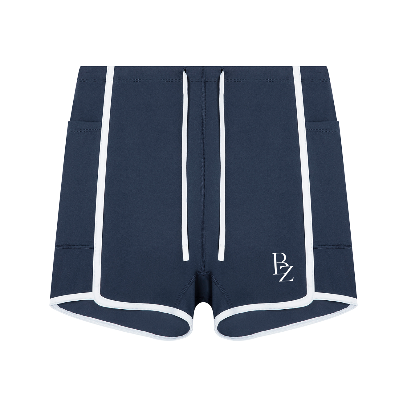 Women’s High-Waisted Color Block Yoga Shorts – Sculpting Workout Shorts