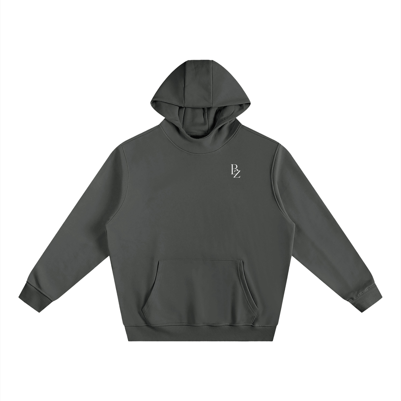 Fleeced High Neck Hoodie