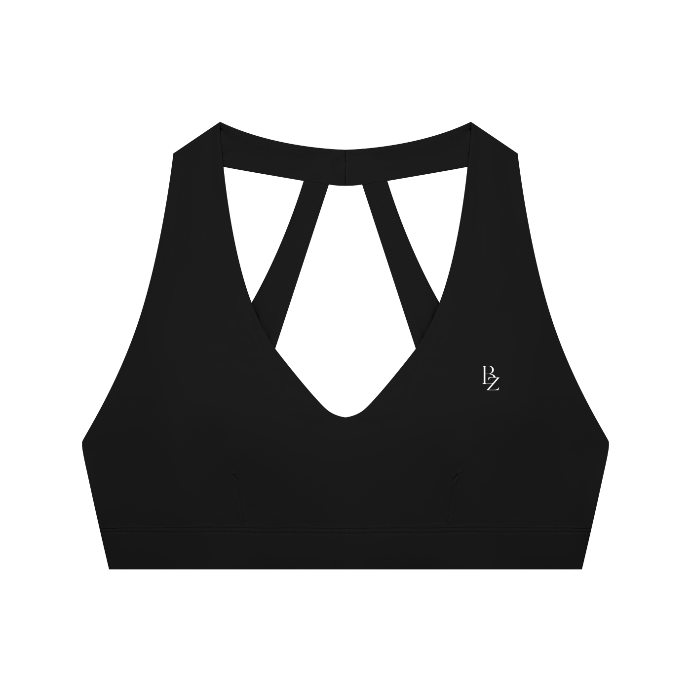 Women’s Halter Cropped Sports Bra – Fitted Yoga & Workout Top