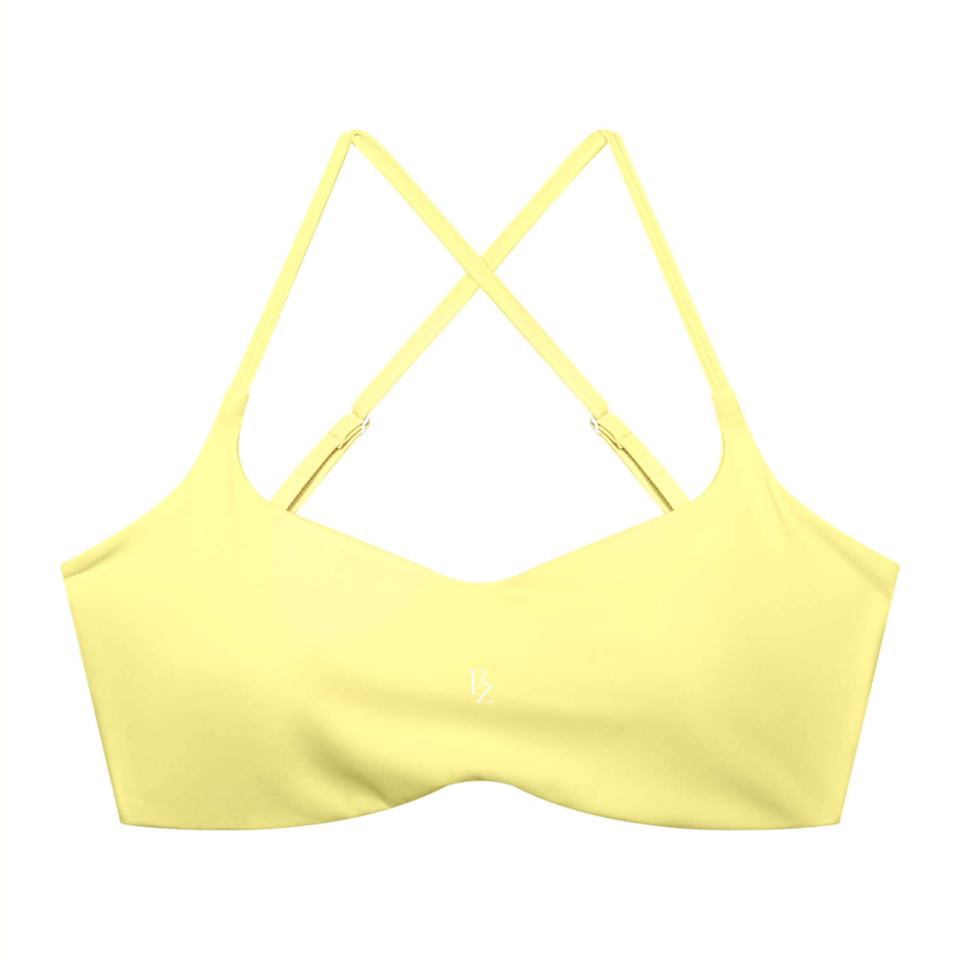 Women’s Cropped Sports Bra – Fitted Workout & Gym Top