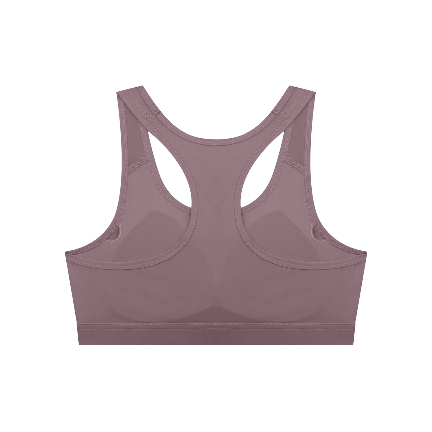 Women’s Backless Cropped Sports Bra – U-Neck Workout Top