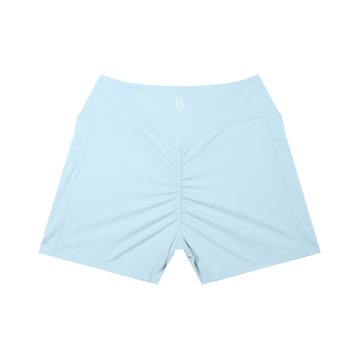 Women’s High-Waisted Yoga Shorts with Pockets – Sculpting Workout Shorts
