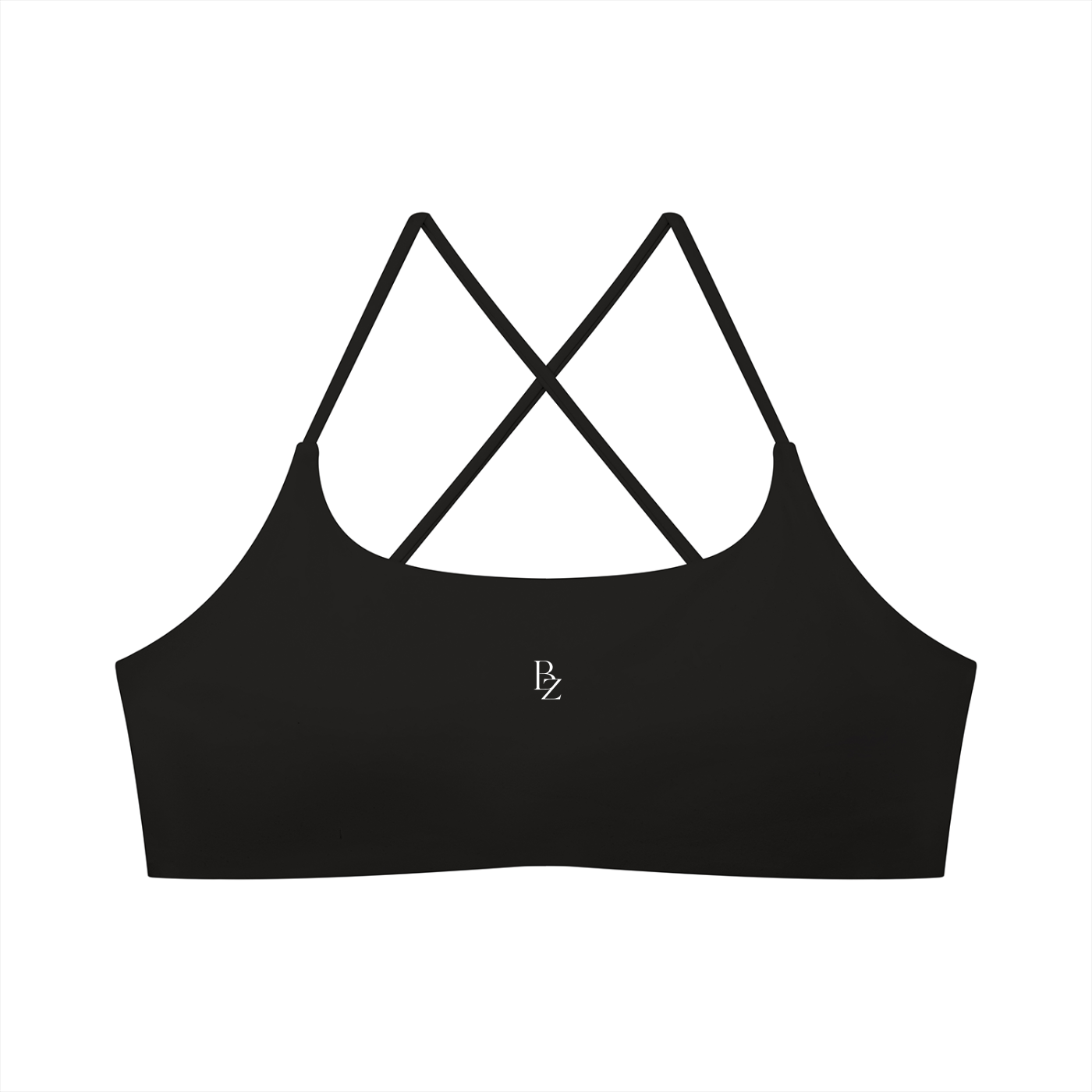Women’s U-Neck Sports Bra – Cropped Yoga & Workout Top