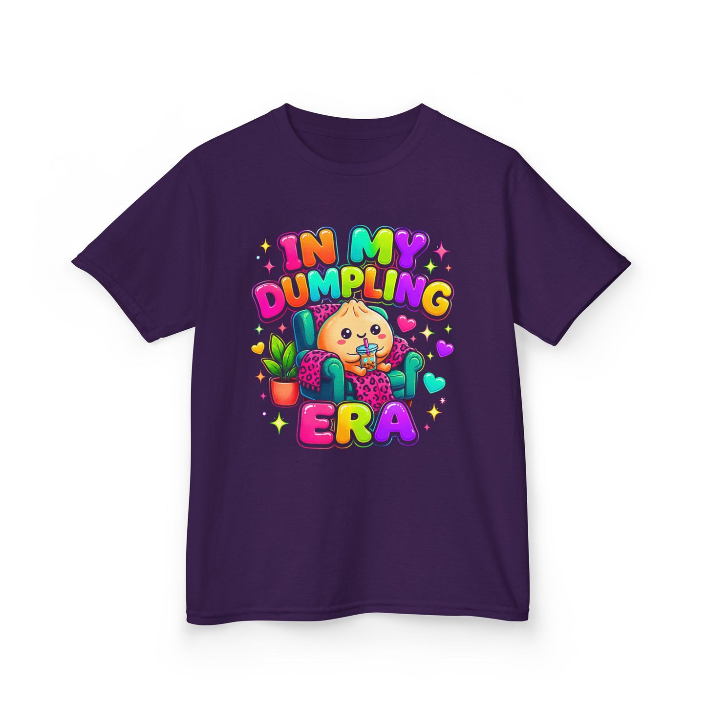 Kids Tee — "In My Dumpling Era" Cute Kawaii Dumpling Shirt