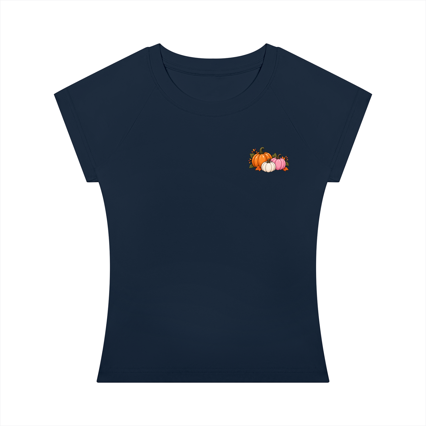 Women’s Slim Fit Raglan T-Shirt | Stretch Cotton Fitted Everyday Tee