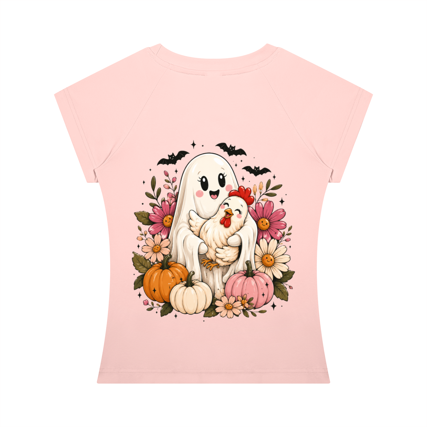 Women’s Slim Fit Raglan T-Shirt | Stretch Cotton Fitted Everyday Tee