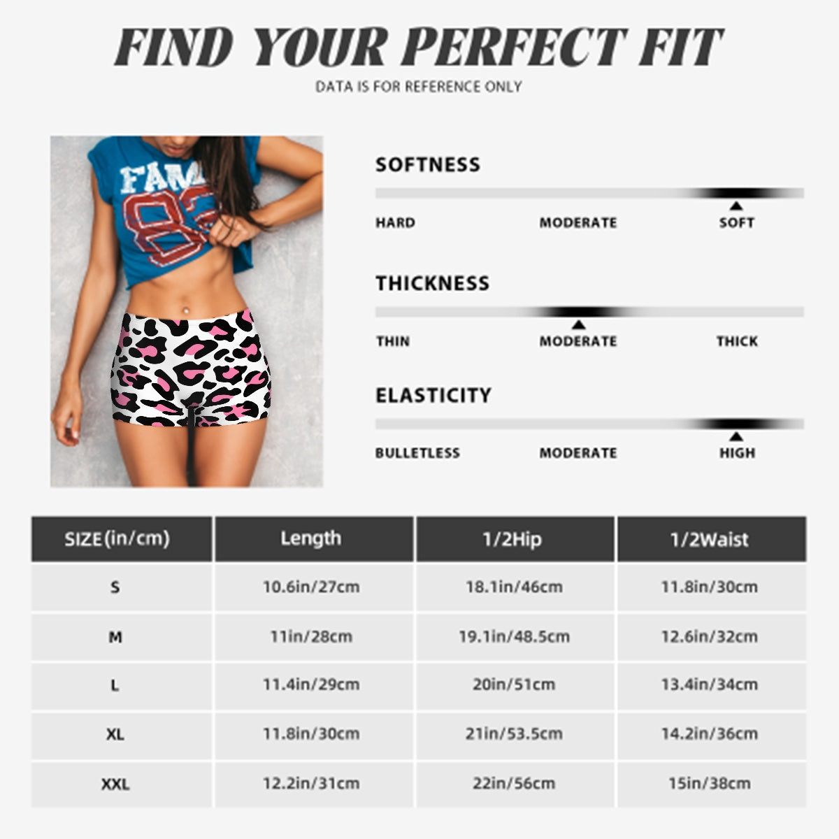Womans Shorts - Active Wear - Gym Clothes for women - Shorts for women - Leopard print clothes - Leopard Print Shorts