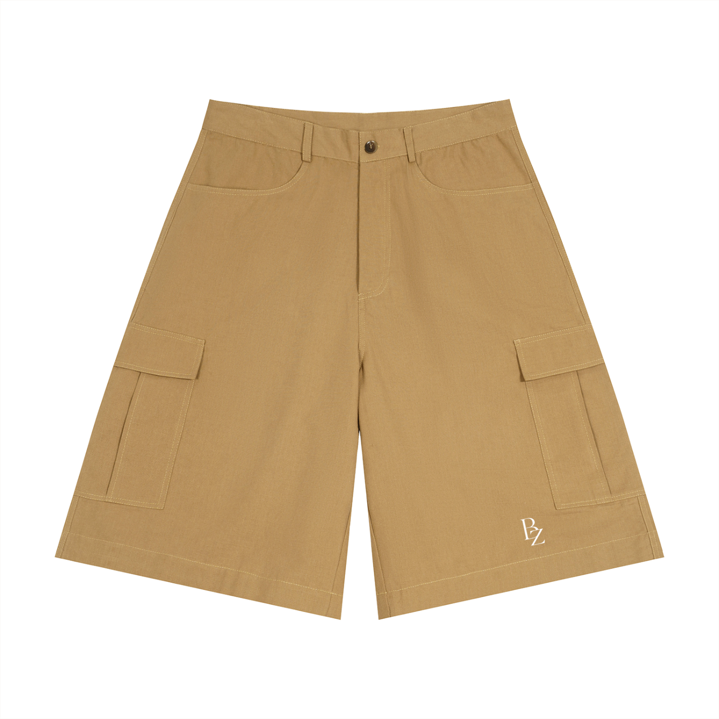 Unisex Woven Cargo Shorts