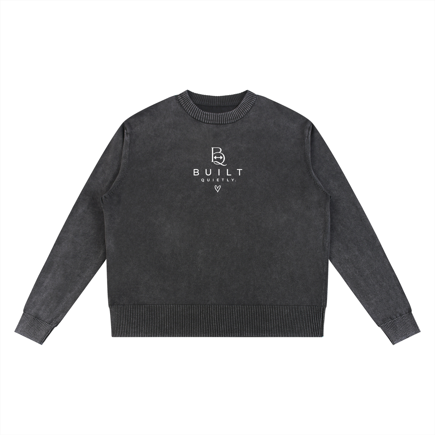 Mineral Wash Oversized Crewneck – Vintage Cotton Gym Pump Cover