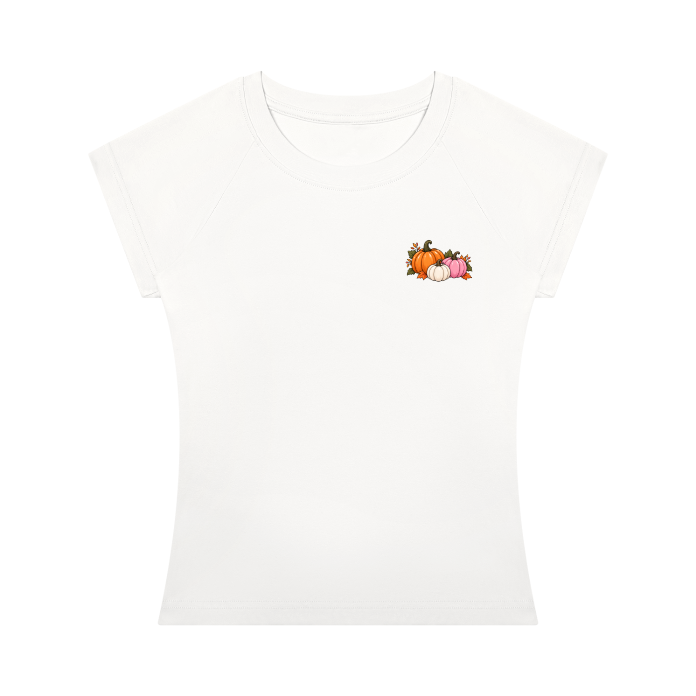 Women’s Slim Fit Raglan T-Shirt | Stretch Cotton Fitted Everyday Tee