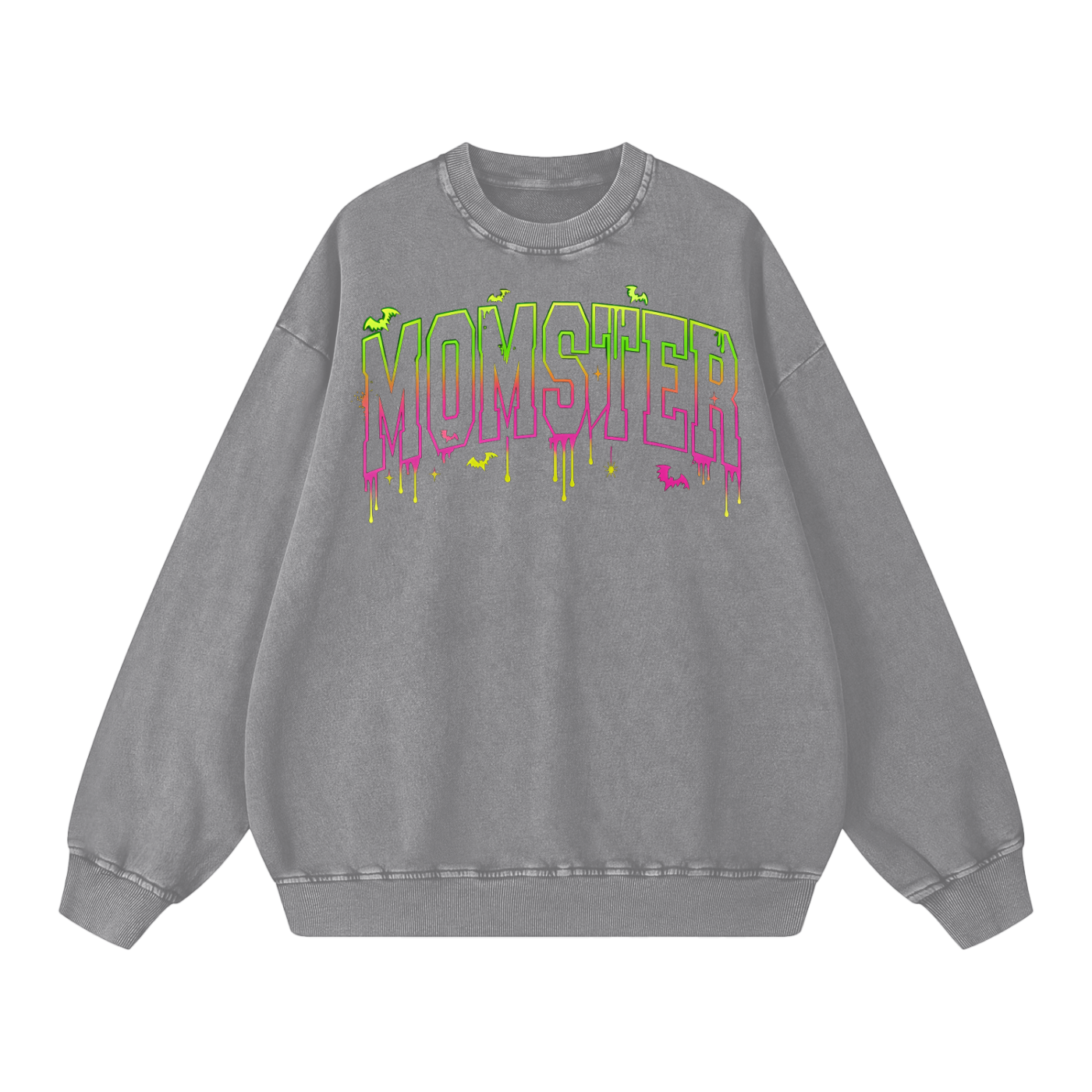 Momster Oversized Sweatshirt - Halloween Sweater - Halloween Costumes - Gifts for Mom- Funny Sweatshirt