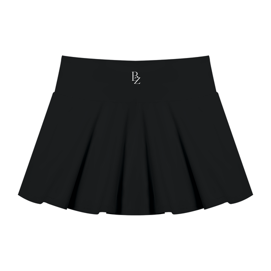Women’s Pleated A-Line Athletic Skirt – High-Waisted Tennis & Workout Skirt