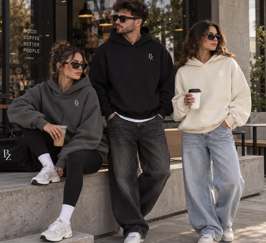 BZ Unisex 460 GSM Heavyweight Fleece Hoodie | Premium Streetwear