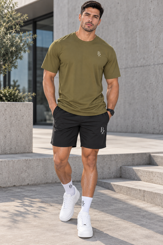 BZ Men’s Lightweight Performance T-Shirt | Premium Training & Lifestyle Tee