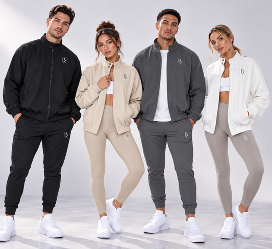 BZ Unisex Stand Collar Bomber Jacket | Premium Everyday Zip Jacket