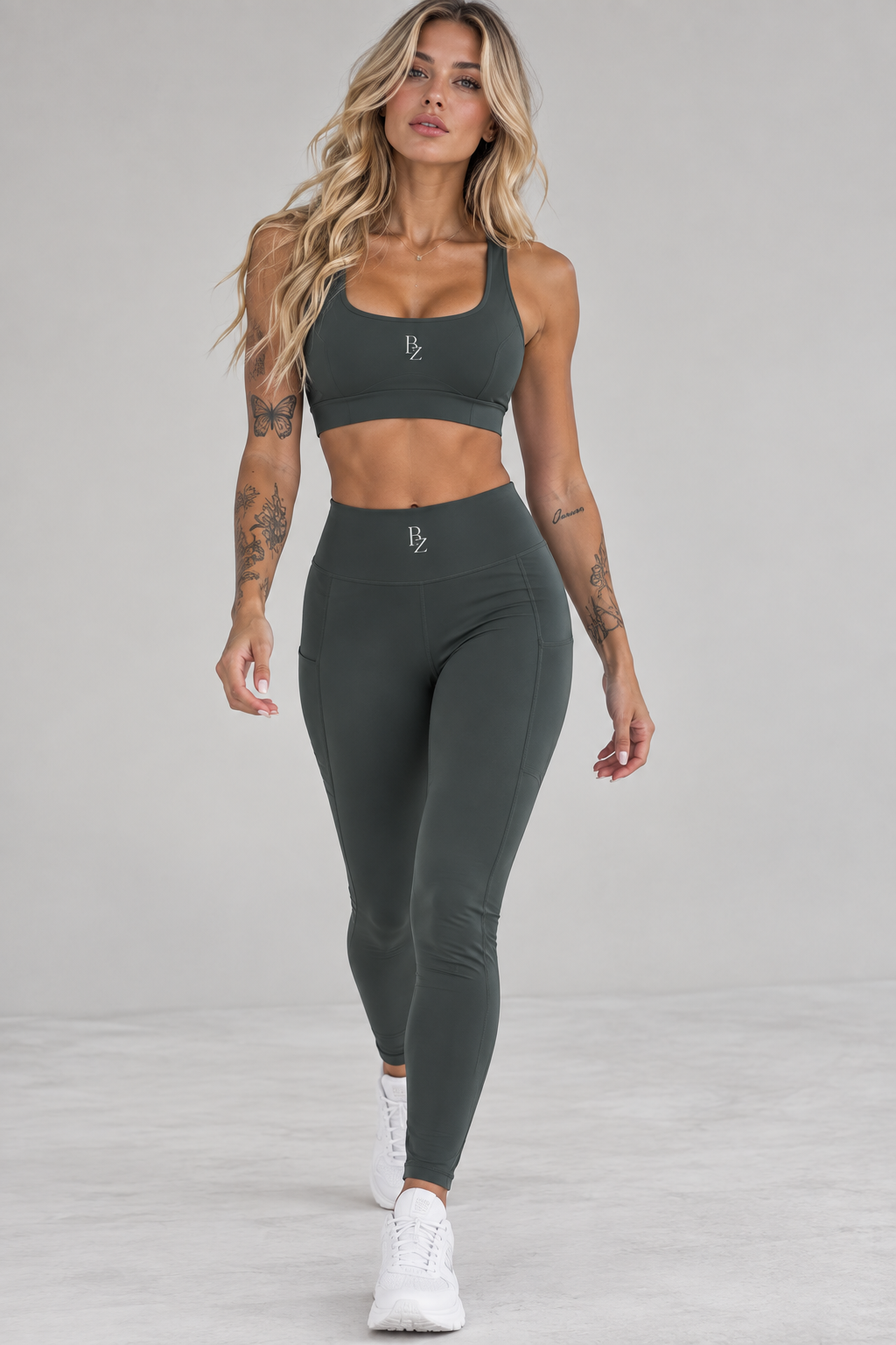 Women’s High-Waisted Ankle Leggings – Sculpting Yoga & Workout Leggings