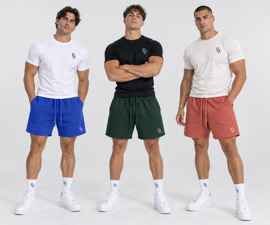 BZ 425 GSM Earth-Tone Cotton Shorts | Heavyweight Streetwear
