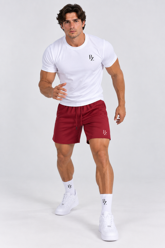 BZ Men’s Stretch Performance Drawstring Shorts | Training & Running Shorts