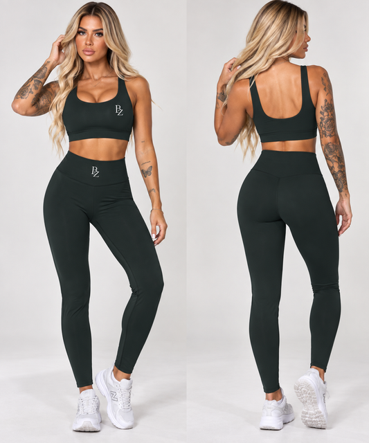 Women’s High-Rise Ankle Leggings – Sculpting Yoga & Workout Leggings