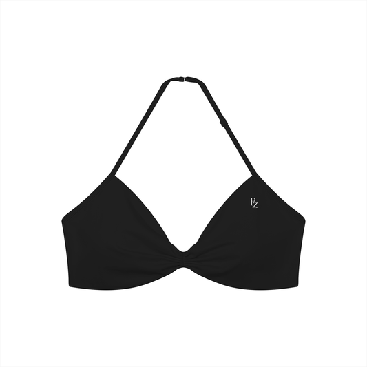 Women’s Ruched Halter Sports Bra – Sculpting Yoga & Workout Crop Top