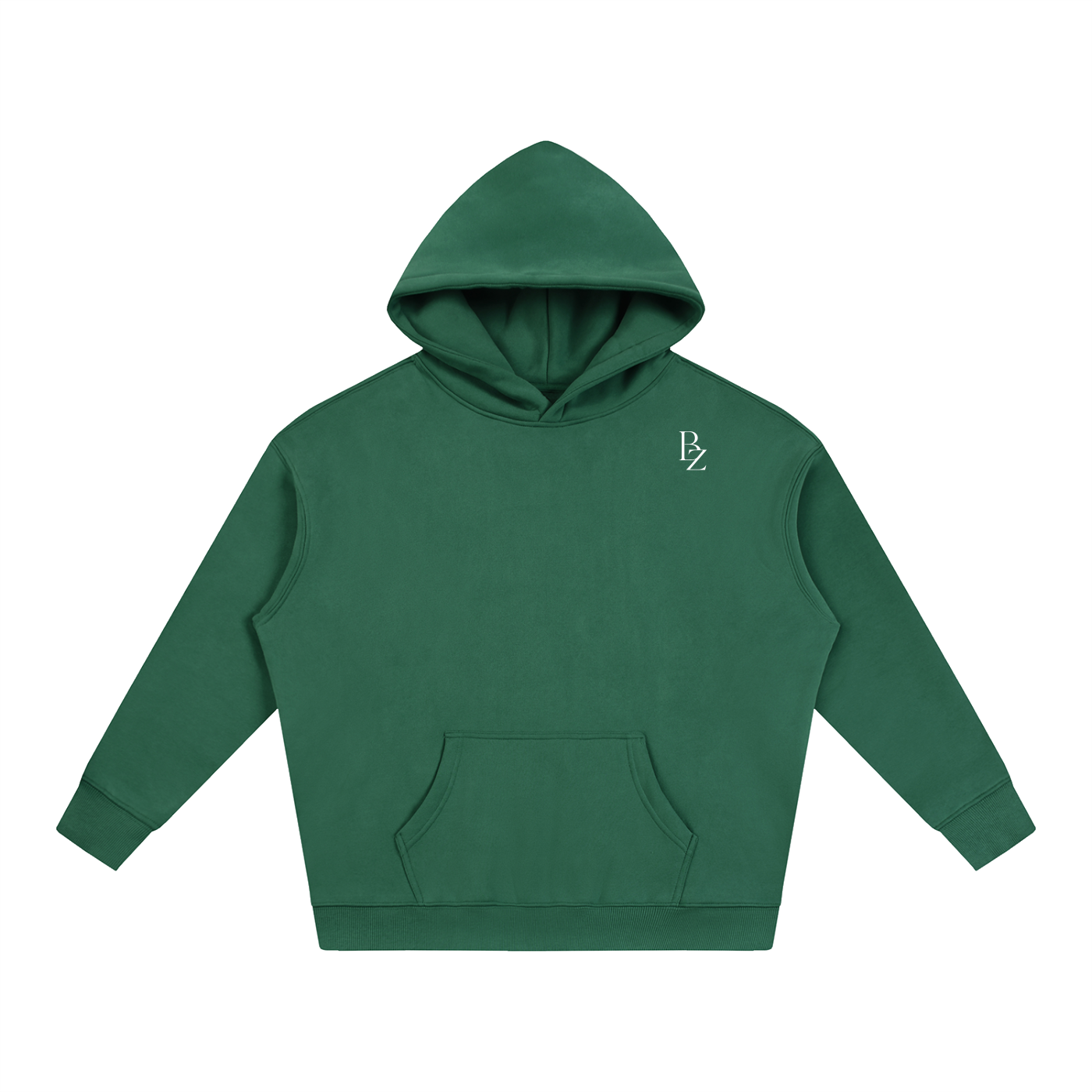 Unisex Oversized Fleece Hoodie – Heavyweight Gym Pump Cover