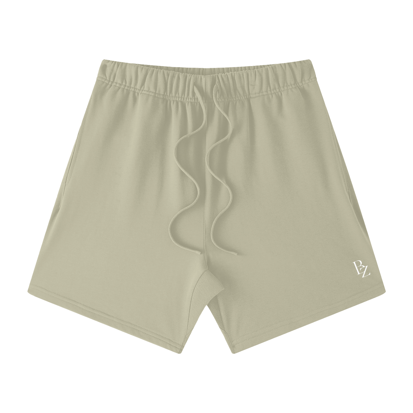 Unisex Earth Tone Loose Fit Cotton Shorts