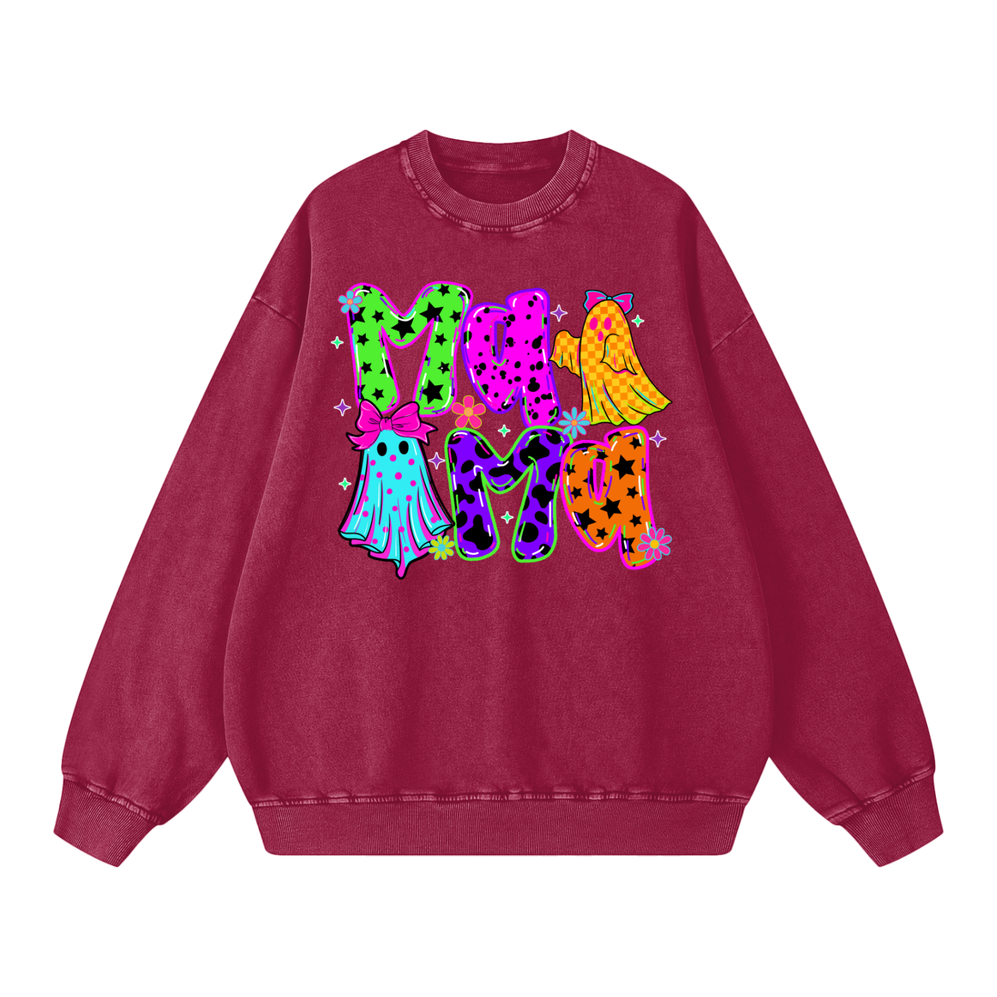 Mama Halloween Oversized Sweatshirt - Mama Sweater - Gifts for Mom - Halloween Costumes for Mom -