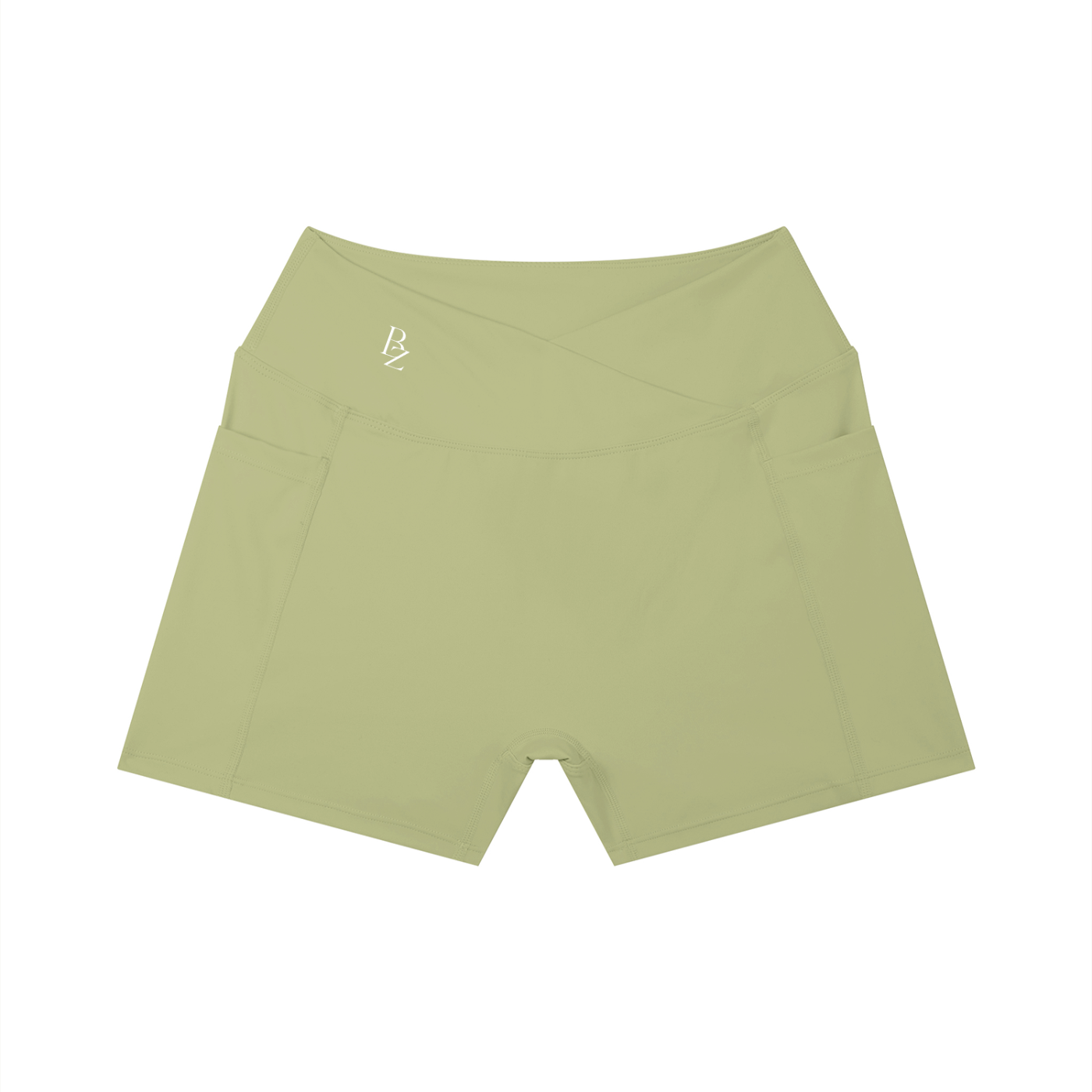 Women’s High-Waisted Yoga Shorts with Pockets – Sculpting Workout Shorts