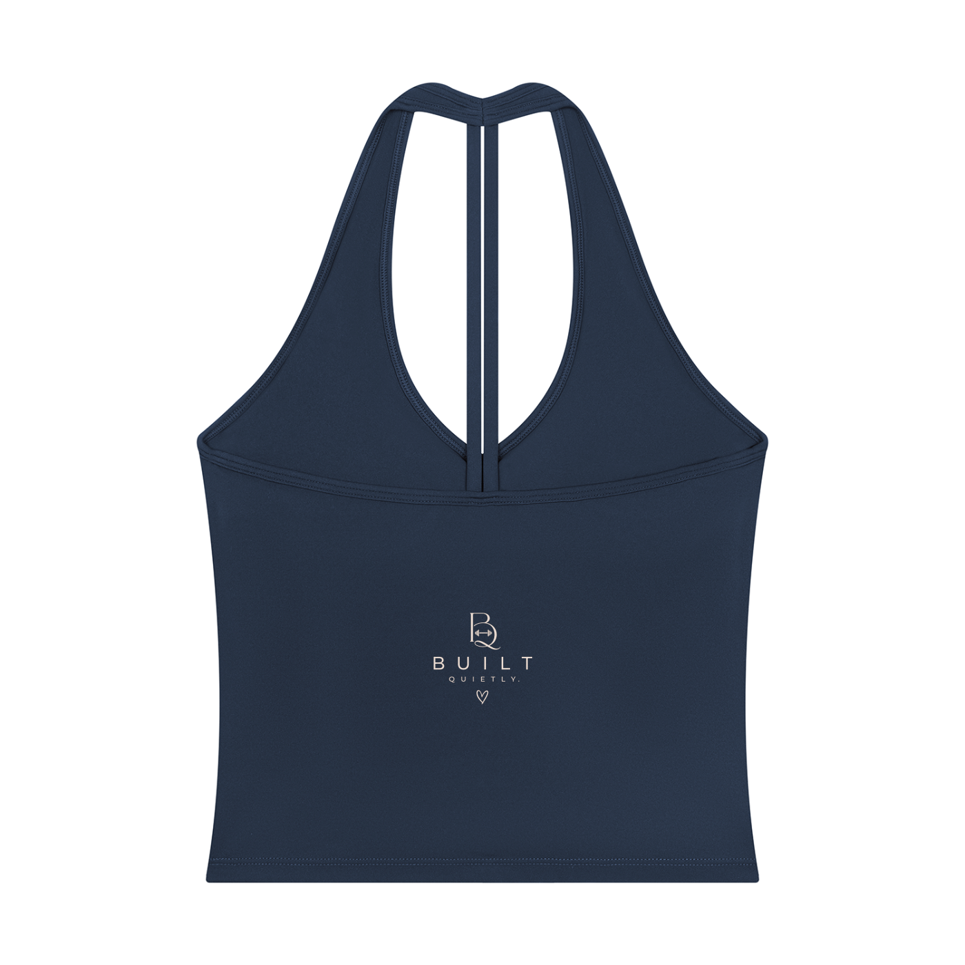 Women’s Halter V-Neck Workout Tank – Cropped Yoga & Gym Top