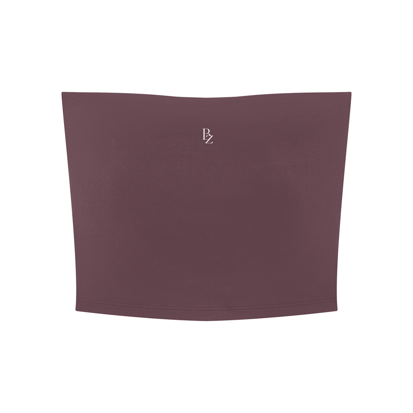 Women’s Cropped Yoga Tube Top – Strapless Workout & Gym Top