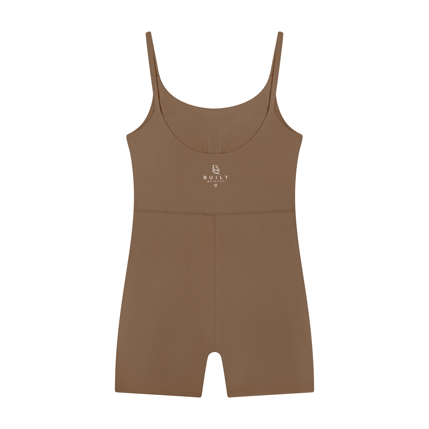Women’s U-Neck Sculpting Workout Romper – Yoga & Gym One-Piece