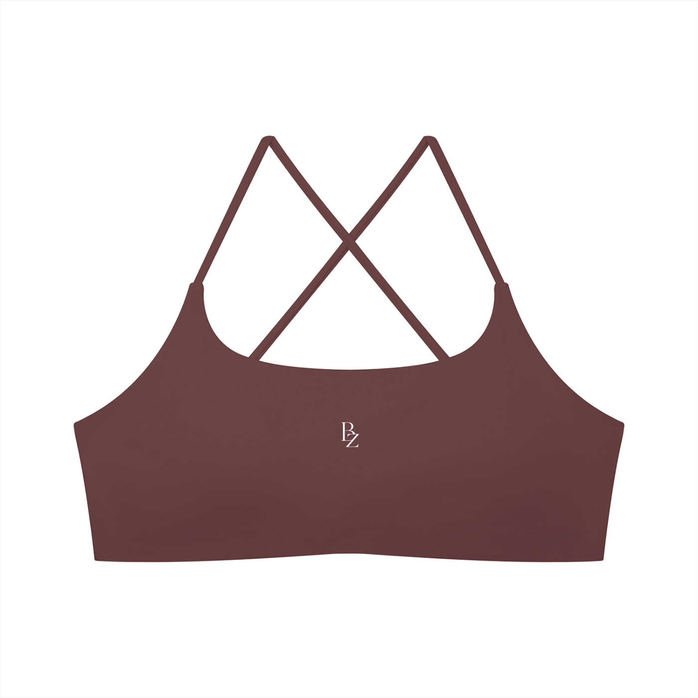 Women’s U-Neck Sports Bra – Cropped Yoga & Workout Top