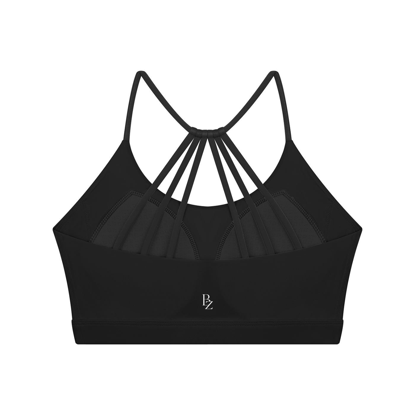 Women’s Color Block U-Neck Sports Bra – Yoga & Workout Crop Top