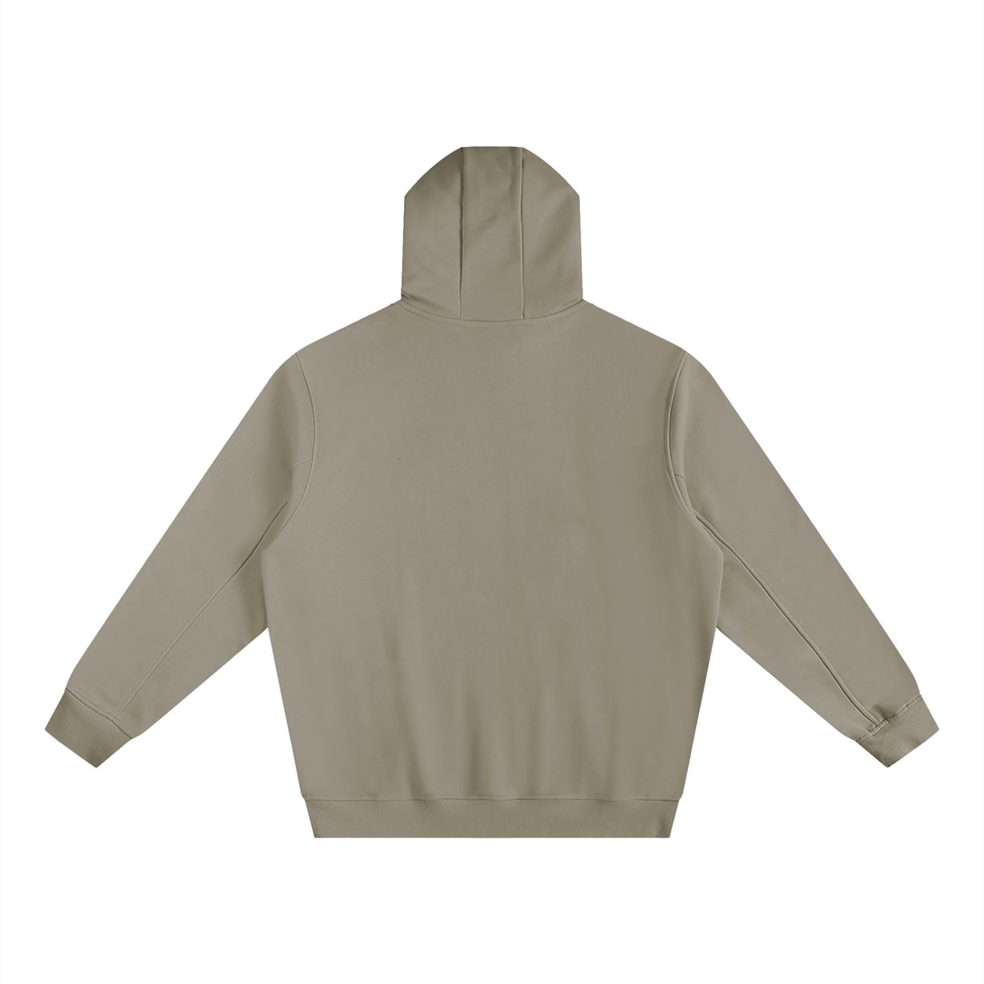 Fleeced High Neck Hoodie