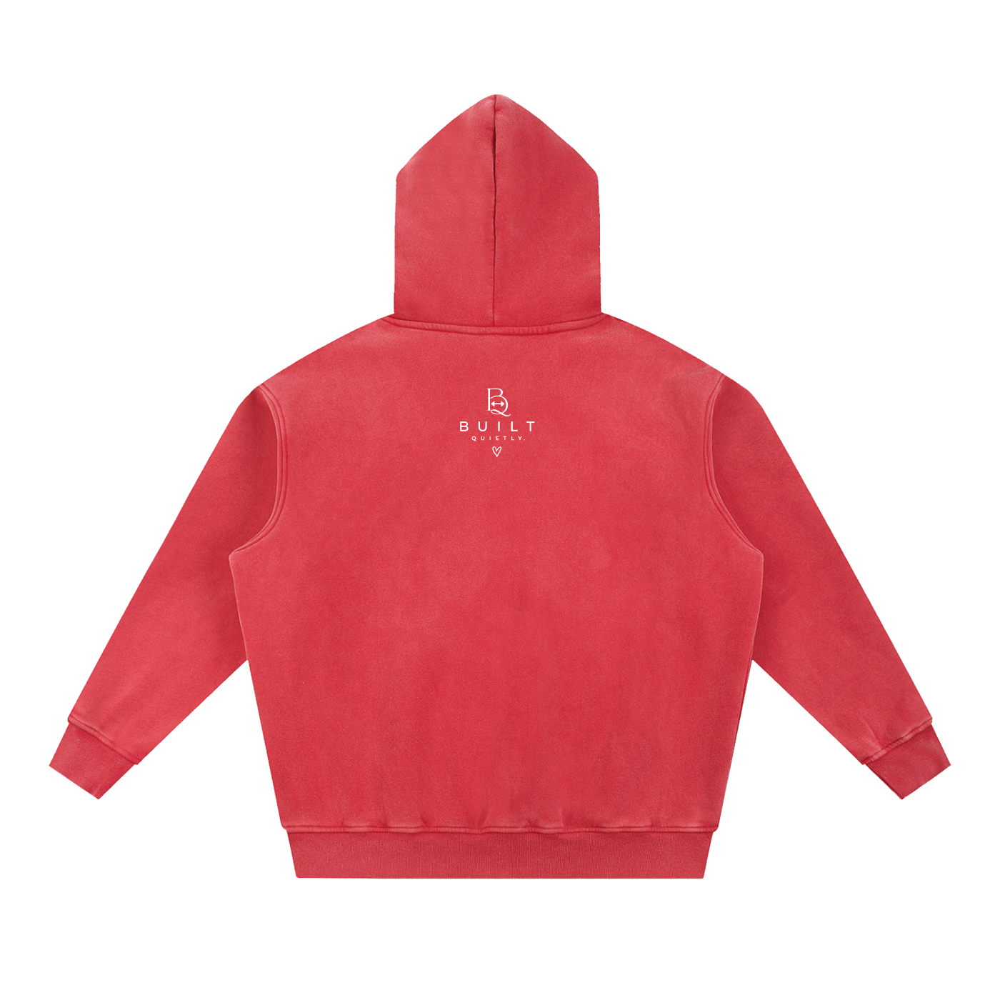 Snow Wash Oversized Fleece Hoodie – Vintage Unisex Streetwear Hoodie