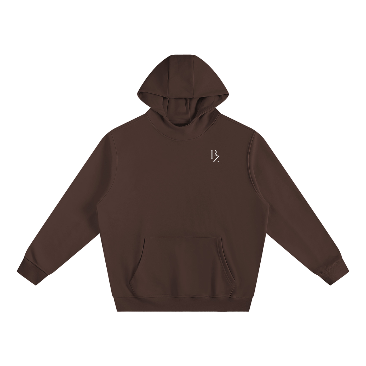 Fleeced High Neck Hoodie