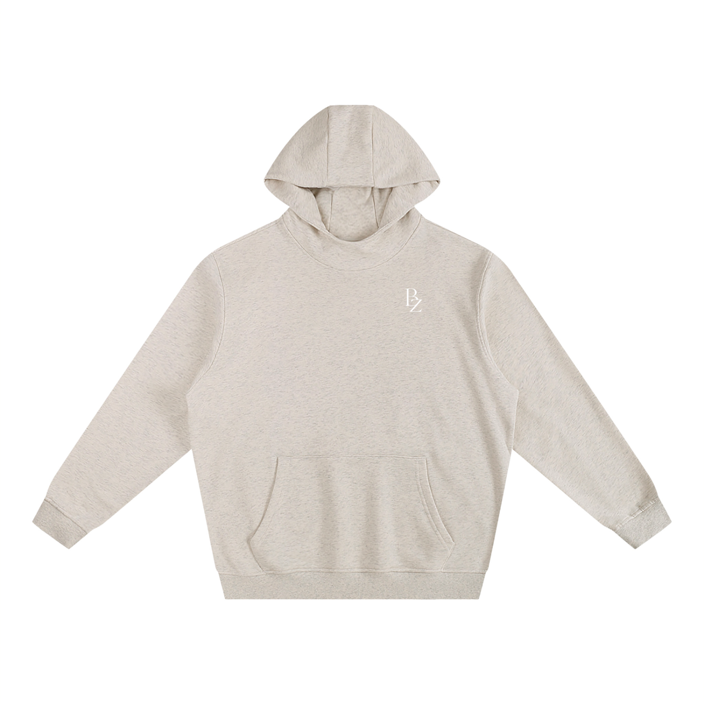 Fleeced High Neck Hoodie