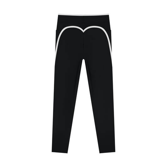 Women’s High-Waisted Color Block Leggings – Sculpting Yoga & Workout Leggings