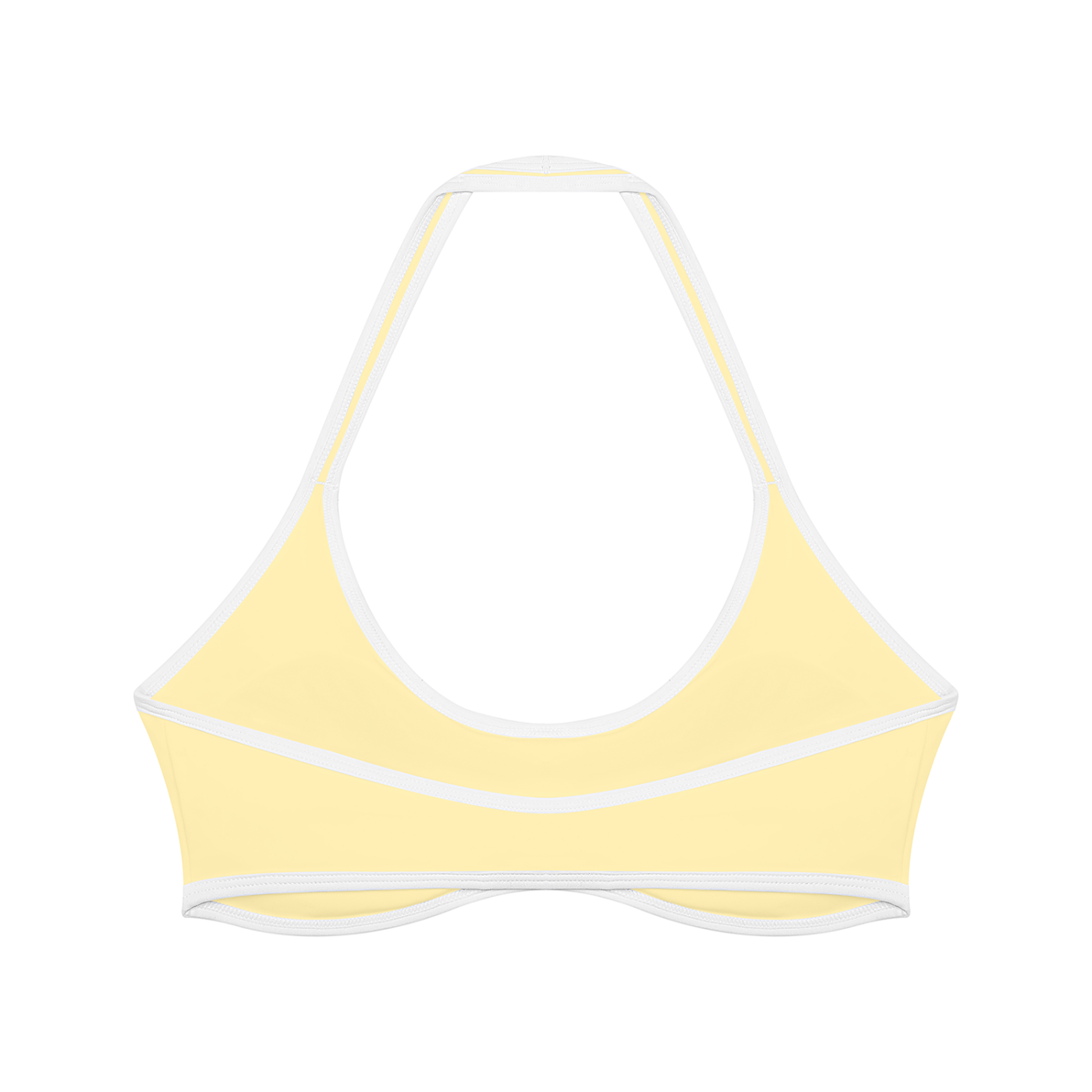Women’s Halter Color Block Sports Bra – Cropped Yoga & Workout Top