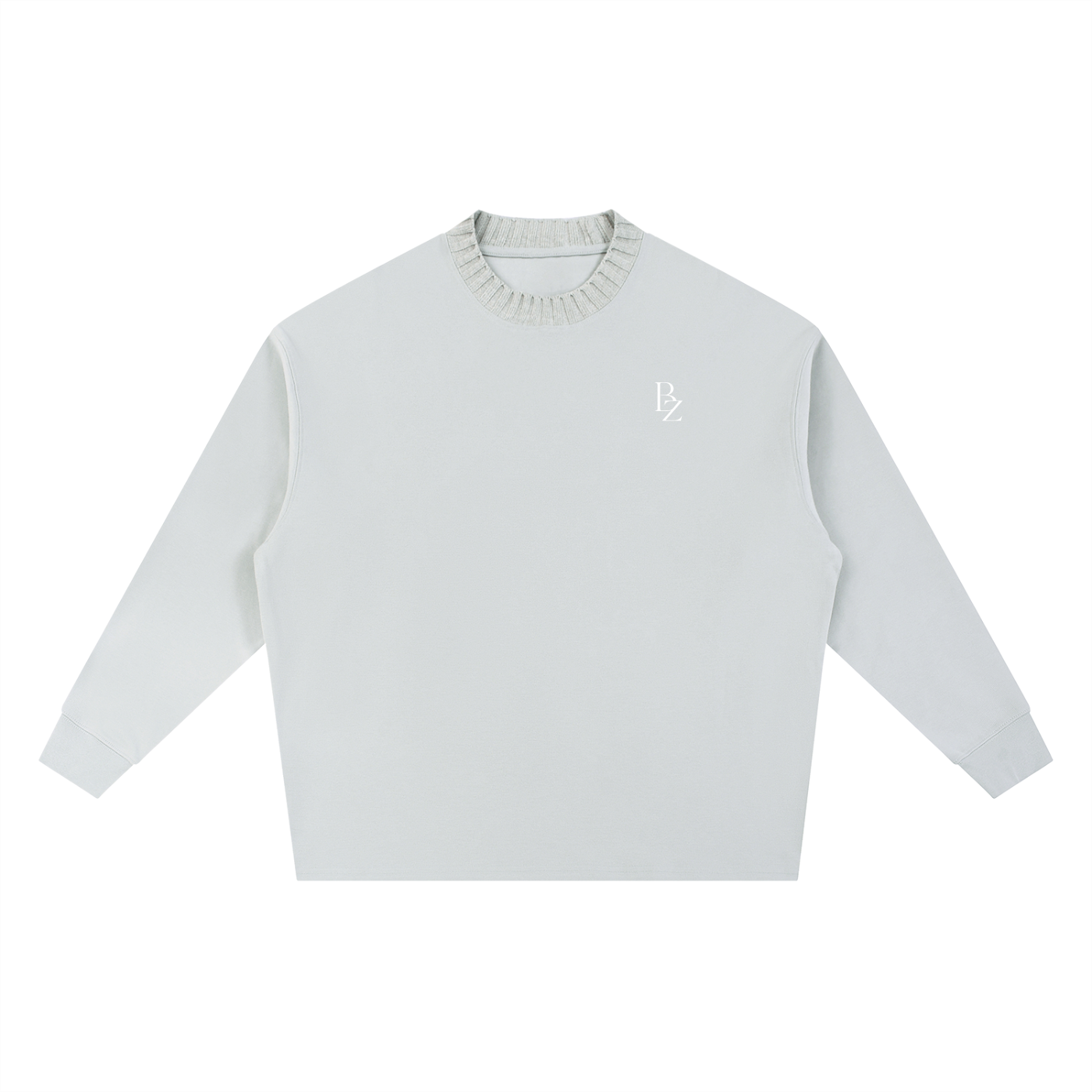 Unisex Oversized Crewneck Sweatshirt – Drop Shoulder Cotton Blend Pullover