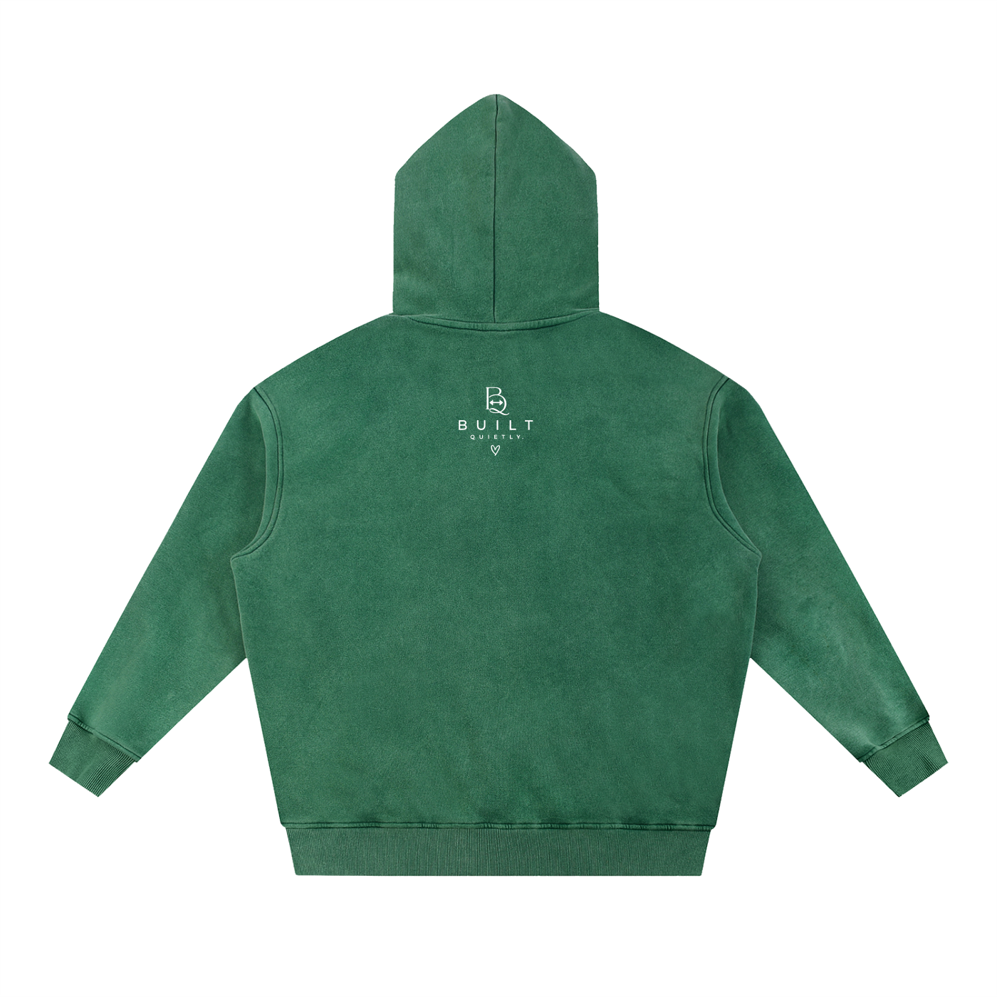 Snow Wash Oversized Fleece Hoodie – Vintage Unisex Streetwear Hoodie