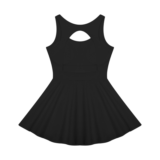 Women’s Open-Back Tennis Dress – Athletic Workout & Active Dress