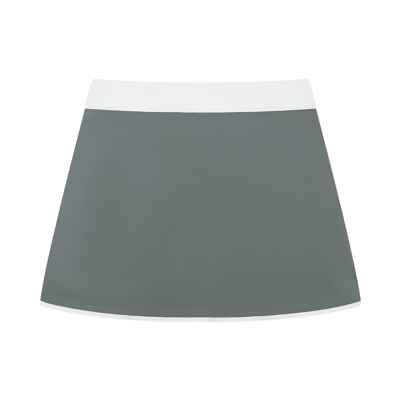 Women’s High-Waisted A-Line Skort – Color Block Tennis & Workout Skirt